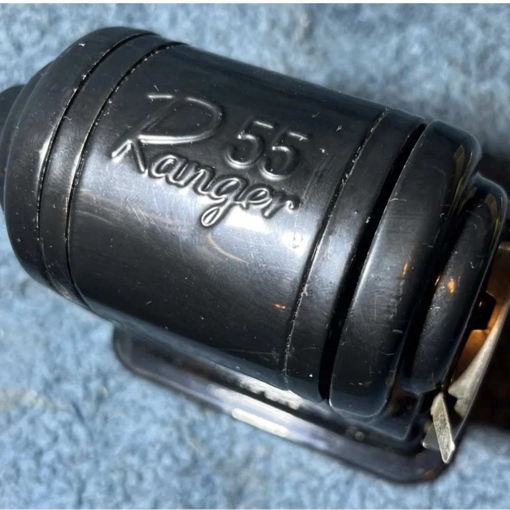 Vintage Ranger 55 Table Or Wall Mount Pencil Sharpener Glossy Black